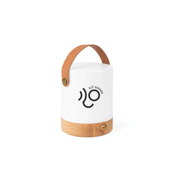 VINGA Narni RCS recycled ABS lantern - Vinga brown White