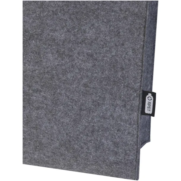 Felta GRS recycled felt gusset tote bag 20L Grey