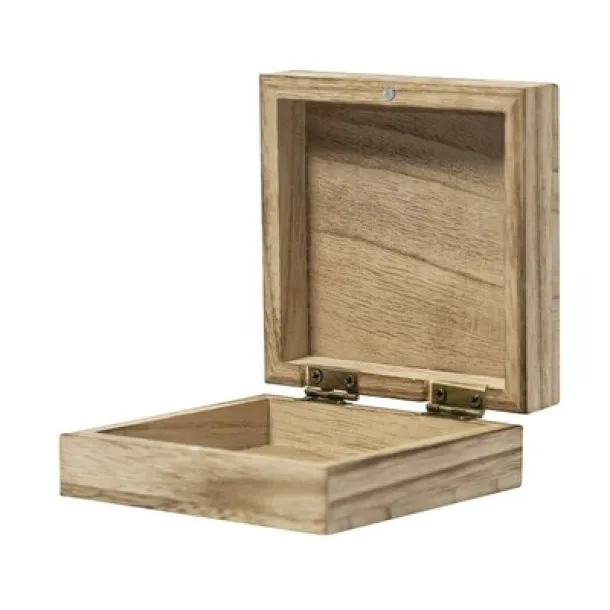  Wooden gift box beige