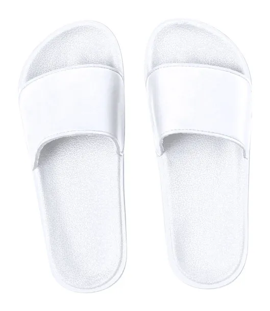 Sancho beach slippers White