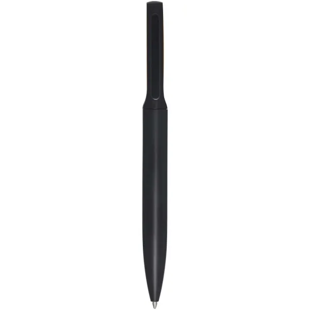 Blanca recycled aluminium ballpoint pen (black ink) Solid black