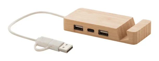 Mobaru USB hub Prirodna