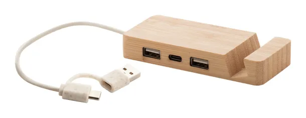 Mobaru USB hub Natural