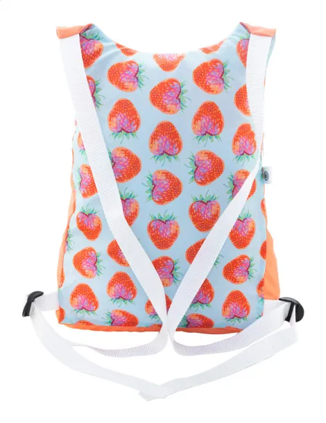 SuboBag Folback custom foldable RPET backpack White