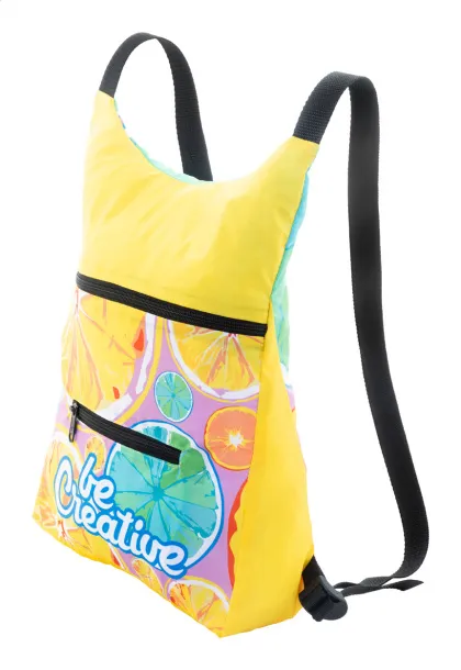 SuboBag Folback personalizirani sklopivi RPET ruksak Crna Bijela
