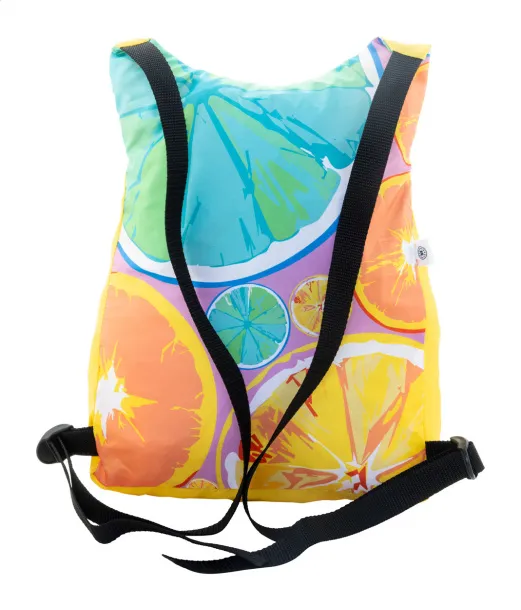 SuboBag Folback personalizirani sklopivi RPET ruksak Crna Bijela