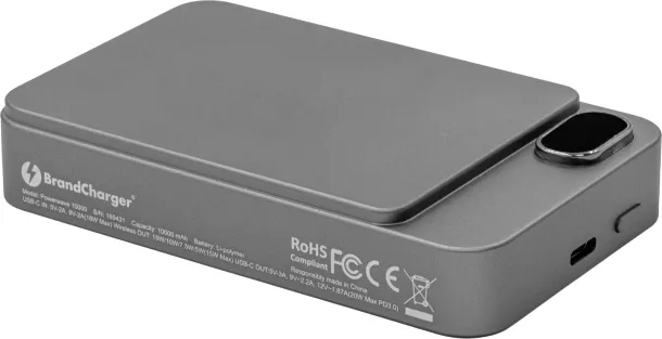  BrandCharger Powerwave bežična prijenosna baterija, 10 000 mAh - BrandCharger