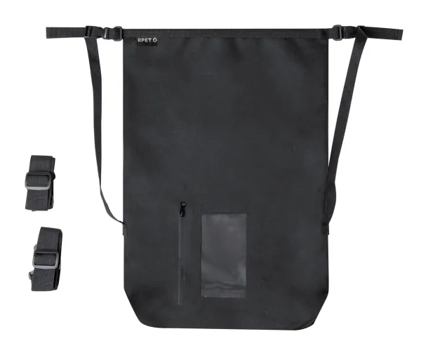 Moreiro RPET dry bag backpack Black