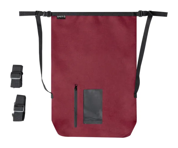 Moreiro RPET dry bag backpack Red