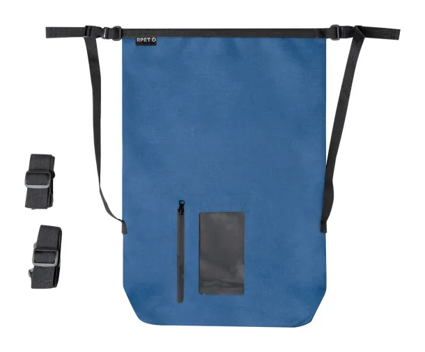 Moreiro RPET dry bag backpack Blue