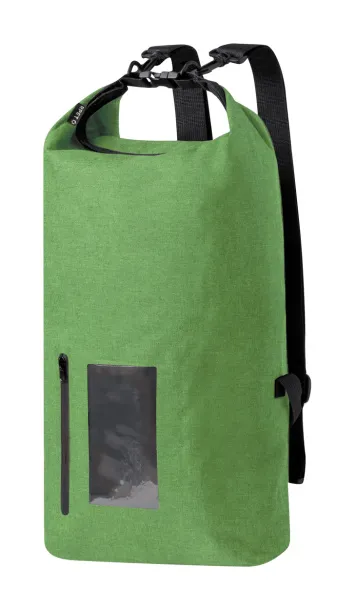 Moreiro RPET dry bag backpack Green