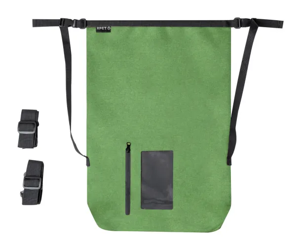 Moreiro RPET dry bag backpack Green