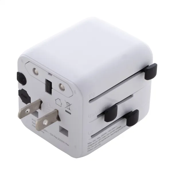 Jetsetter Pico RPC travel adapter White