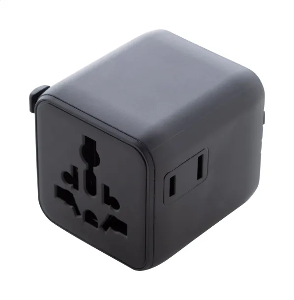 Jetsetter Pico RPC travel adapter Black