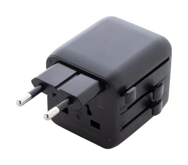 Jetsetter Pico RPC travel adapter Black