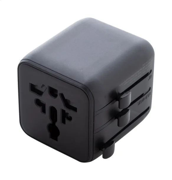 Jetsetter Pico RPC travel adapter Black