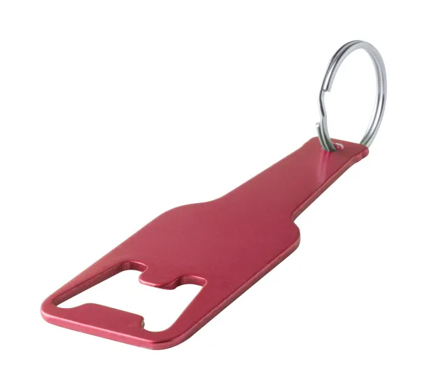Bottu bottle opener keyring Red