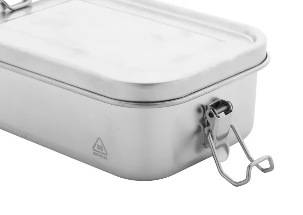 Risaiku lunch box Silver