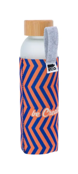 CarryFelt Glass personalizirana staklena boca, 500 ml Bijela