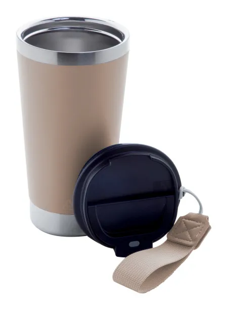 Pacama termo šalica, 430 ml Prirodna