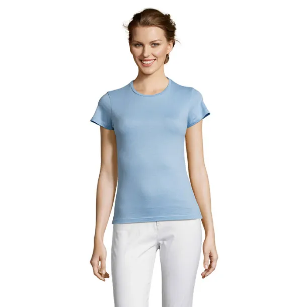 MISS WOMEN TSHIRT-150g Sky blue