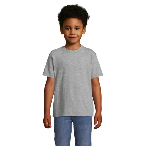 IMPERIAL KIDS TSHIRT-190g Grey Melange