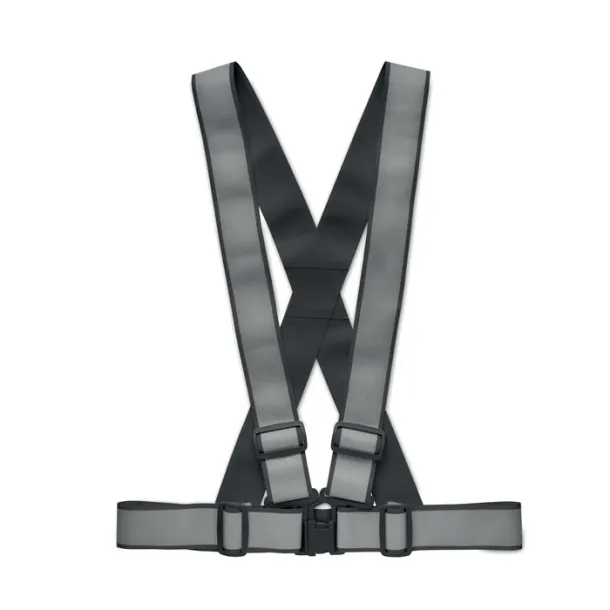 ALLVISIBLE+ Adjustable 360 reflective belt Black