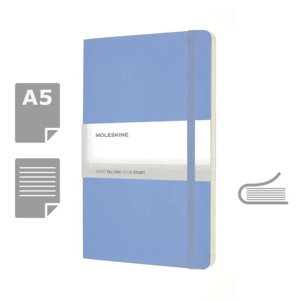  MOLESKINE Notebook approx. A5 Plava