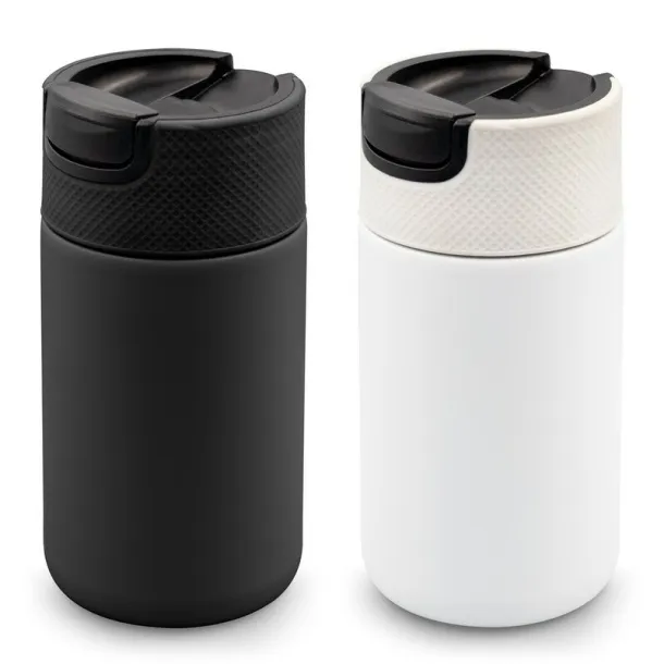 AIR GIFTS NABILA Thermo mug 400 ml with ceramics Crna