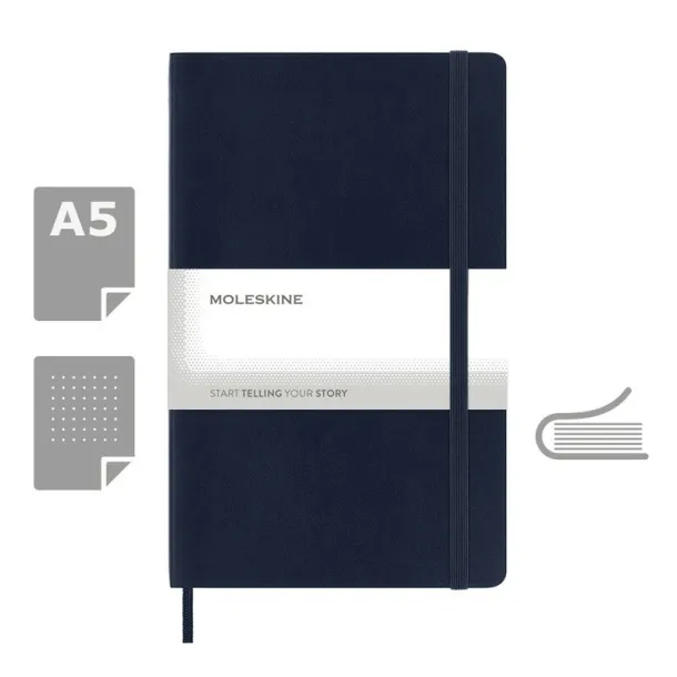  MOLESKINE notes cca. A5 dark blue