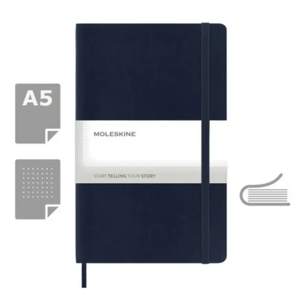  MOLESKINE Notebook approx. A5 dark blue