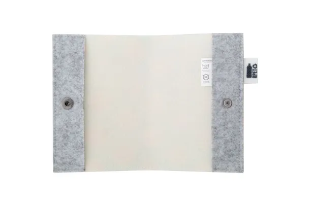 CreaFelt Pass custom RPET passport cover White Grey