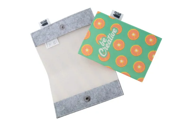 CreaFelt Pass personalizirani etui za putovnicu Bijela Siva