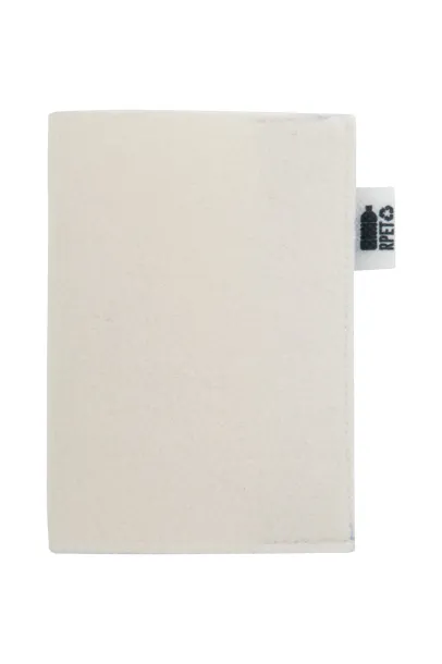CreaFelt Pass custom RPET passport cover White Grey