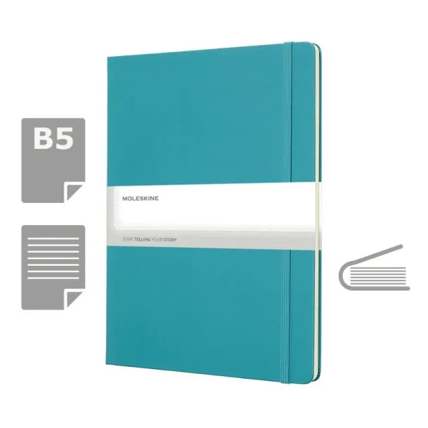  MOLESKINE notes cca A4 turquoise