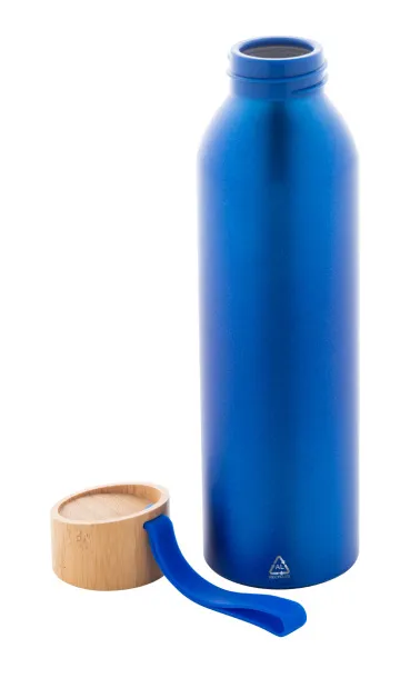 Ralusip Plus recycled aluminium bottle Blue