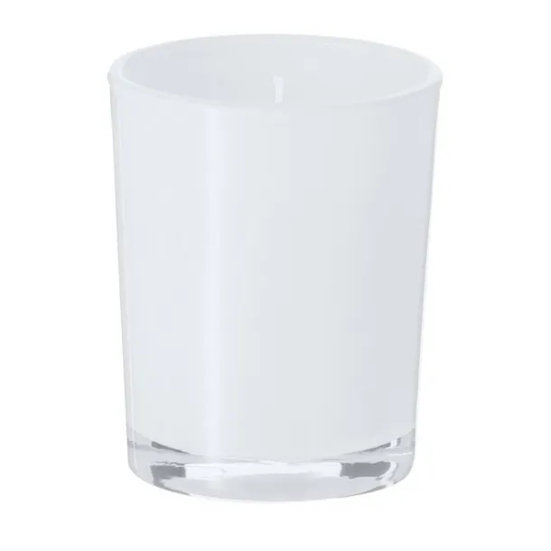 Scented candle white