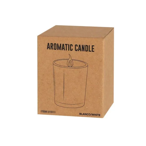  Scented candle white