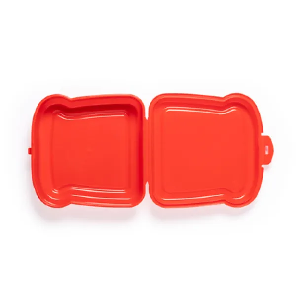  Lunch box "sandwich" 400 ml red