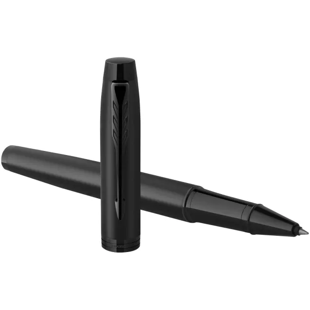 IM achromatic rollerball pen - Parker Crna