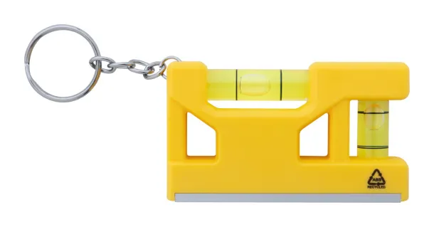 Multilevel multifunctional keyring Yellow