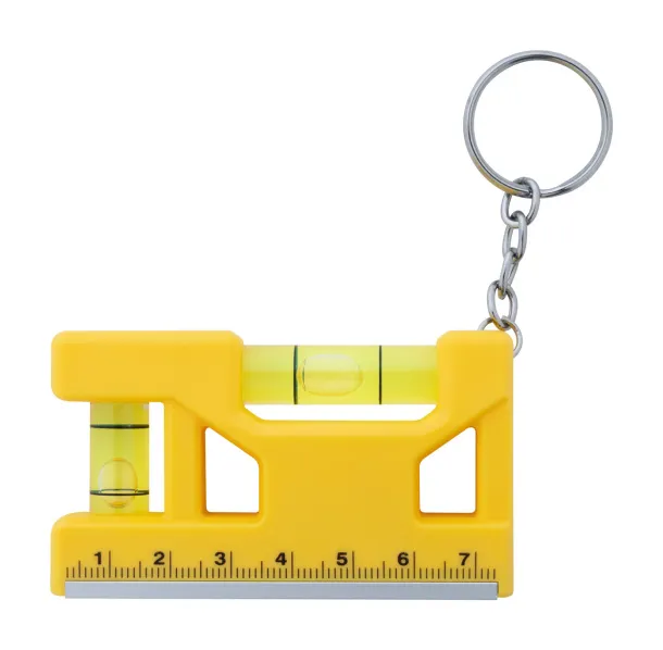 Multilevel multifunctional keyring Yellow