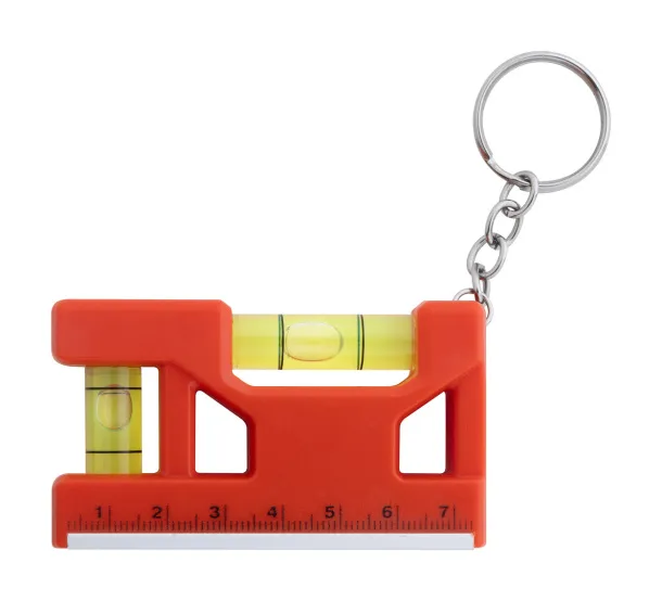 Multilevel multifunctional keyring Red