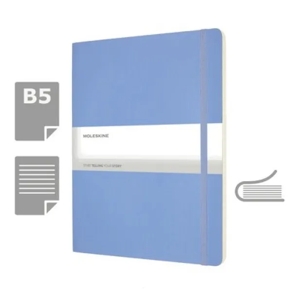  MOLESKINE notes cca A4 blue