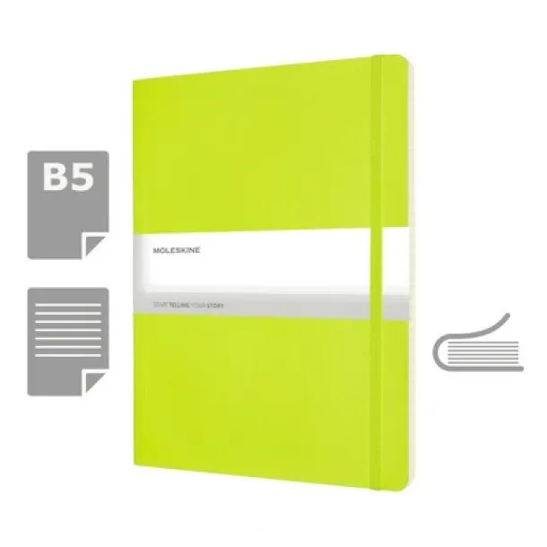  MOLESKINE notes cca A4 Limeta