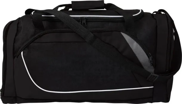  Polyester (600D) sports bag Ren Crna