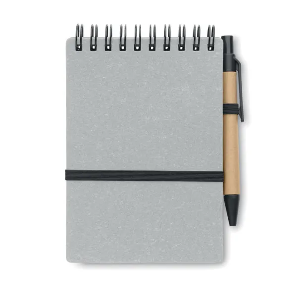 NOTIE Recycled notebook with ball pen Grey