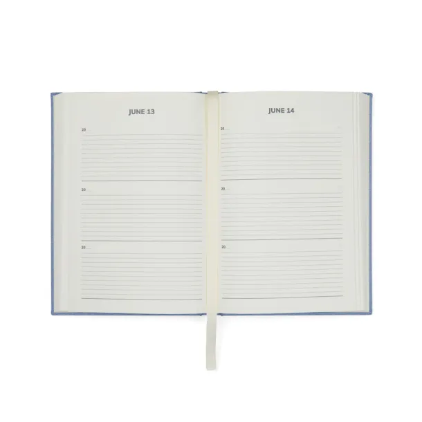 VINGA One memory a day GRS recycled paper journal - Vinga Plava