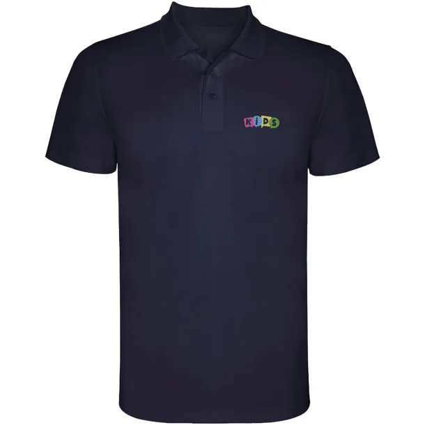 Monzha dječja sportska polo majica kratkih rukava - Roly Navy Blue