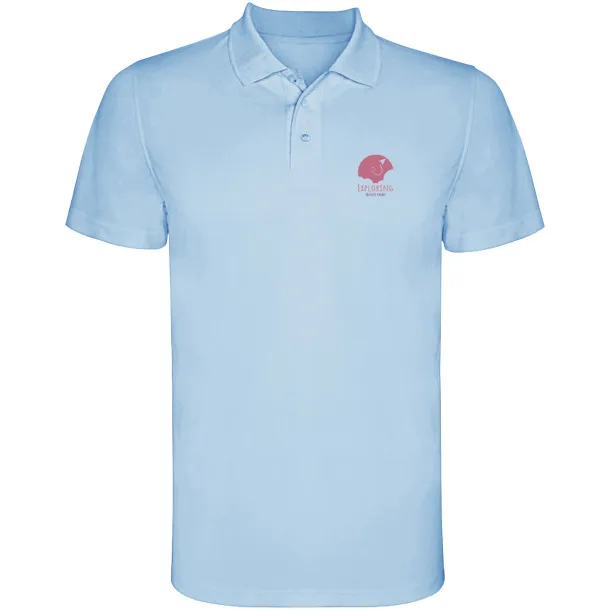 Monzha dječja sportska polo majica kratkih rukava - Roly Sky blue
